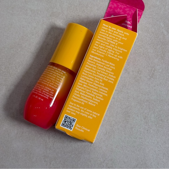 Derma E Vitamin C Concentrated Serum Brighten Hydrate 1 oz - Picture 4 of 4